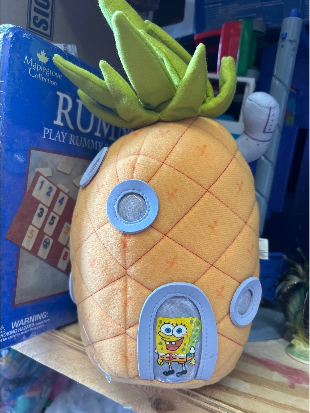 Nanco SpongeBob SquarePants Pineapple House Plush Toy
